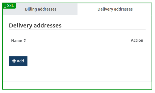 Address Information delivery